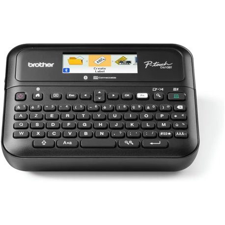 Rotuladora BROTHER Teclado USB/BT Negra (PT-D610BTVP)