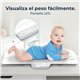 Báscula de Bebé CECOTEC Pantalla LED Hasta 40Kg (01902)