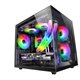 Caja Mars Gaming Custom S/F USB2/3 mATX Negra (MCVIEW)