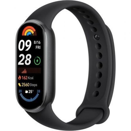 SmartBand XIAOMI Band 9 AMOLED 1.62" Negro (BHR8337GL)