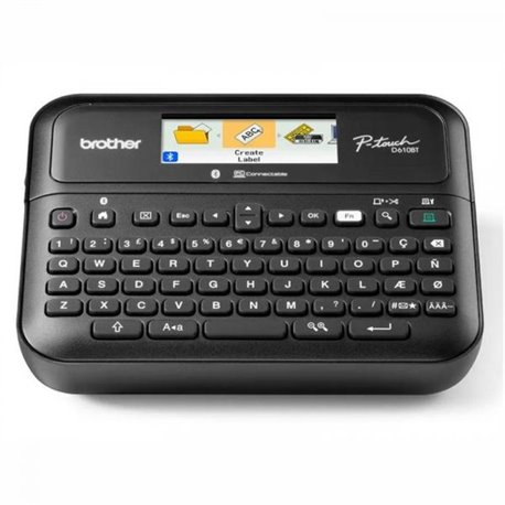 Rotuladora BROTHER Teclado USB/BT Negra (PT-D610BTVP)