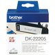 Cinta de Papel Continua BROTHER 62mm 30.48m (DK-22205)