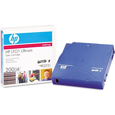 Cartucho de Datos HP LTO Ultrium 100Gb Azul (C7971A)