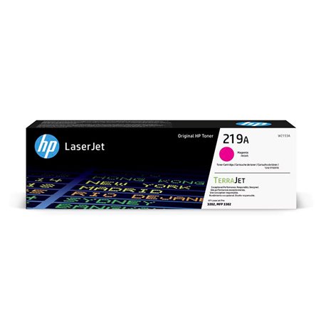 Toner HP LaserJet 219A Magenta 1200 páginas (W2193A)