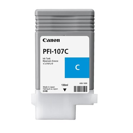 Tinta Canon PFI-107C Cian (6706B001)