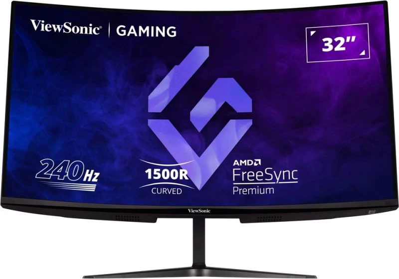 MONITOR GAMING VIEWSONIC 32 240HZ CURVO MULTIM HDMI DP 3YR GAR