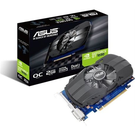 ASUS PCIe Nvidia OC 2Gb (PH-GT1030-O2G)