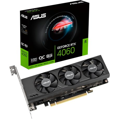 ASUS RTX4060-O8G-LP-BRK 8Gb GDDR6 (90YV0JL0-M0NA00)