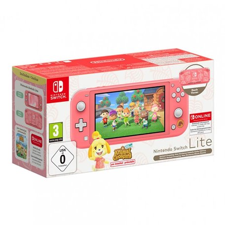 Consola Nintendo Switch Lite + Animal Coral (10014332)