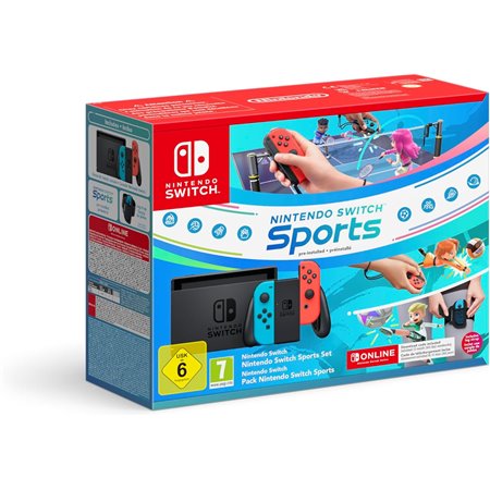 Consola Nintendo Switch + Sports Azul/Roja (10014336)