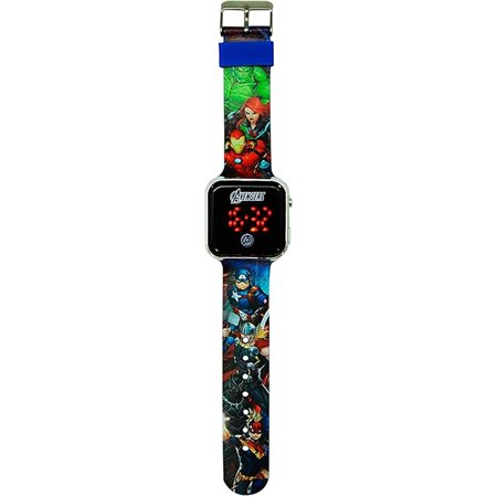 Reloj LED Avengers (KIDVG4706)