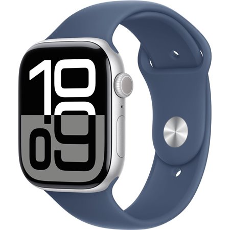 Apple Watch Series 10 GPS 46mm Plata/Azul (MWWM3QL/A)