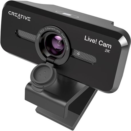 WebCam Creative Sync V3 5mp QHD Negra (73VF090000000)