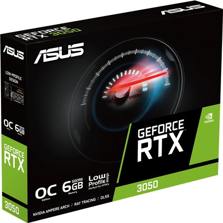 ASUS GeForce RTX 3050 LP BRK OC Edition NVIDIA 6 GB GDDR6