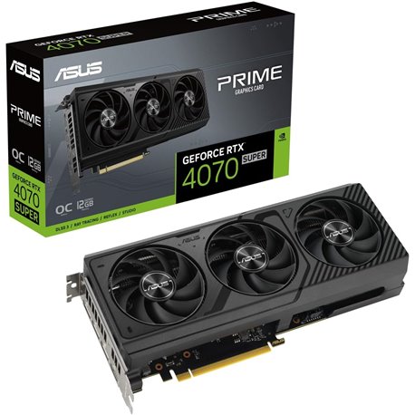 ASUS Prime -RTX4070S-O12G NVIDIA GeForce RTX 4070 SUPER 12 GB GDDR6X