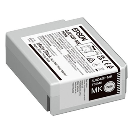 Tinta Epson SJIC42P-MK Negro Mate (C13T52M540)