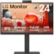 Monitor LG 24" IPS FHD con WebCam Negro (24BA850-B)