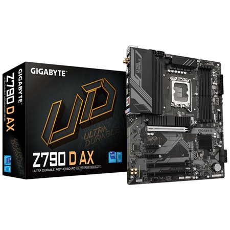 GIGABYTE Z790 D AX:(1700) 4DDR5 USB DP HDMI RJ45 ATX