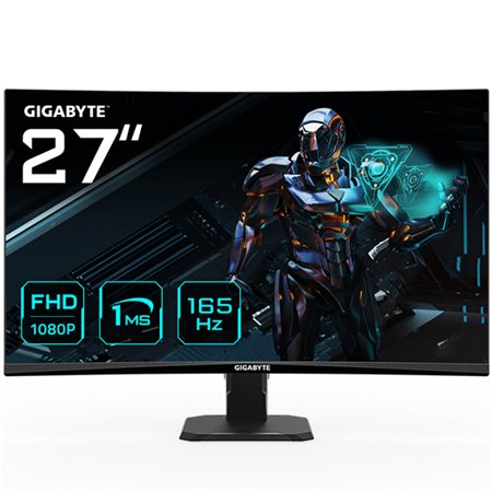 Monitor Gaming GIGABYTE 27" GS27F EK1 LED LCD FHD Negro