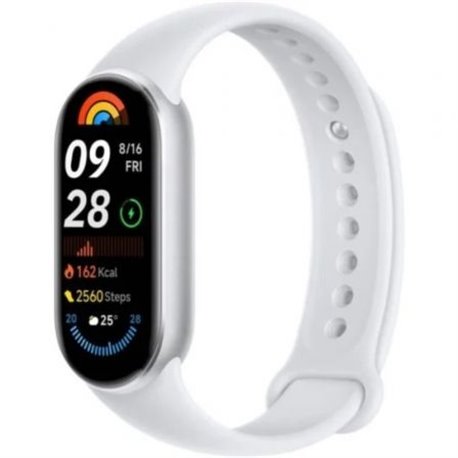 SmartBand XIAOMI Band 9 AMOLED 1.62" Plata (BHR8340GL)