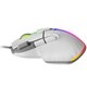 Ratón Mars Gaming Óptico RGB USB 12800dpi Blanco(MMXTW)