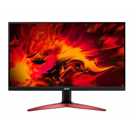 Monitor Gaming Acer KG241Y 24"  IPS FHD HDMI Negro/Rojo