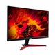 Monitor Gaming Acer KG241Y 24"  IPS FHD HDMI Negro/Rojo