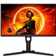 MONITOR GAMING AOC 24.5 240HZ MULTIMEDIA ERGONOMICO HDMI DP BLACK/RED