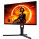 MONITOR GAMING AOC 24.5 240HZ MULTIMEDIA ERGONOMICO HDMI DP BLACK/RED