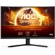 MONITOR GAMING AOC 32 CURVO 180HZ 2K QHD HDMI DISPLAYPORT BLACK