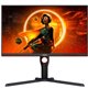 MONITOR GAMING AOC 27 180HZ 2K QHD ERGONOMICO HDMI DISPLAYPORT BLACK