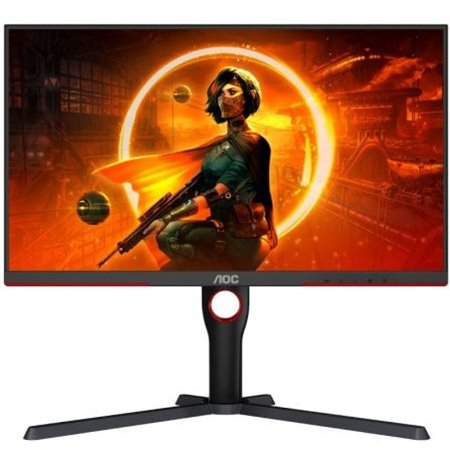 MONITOR GAMING AOC 27 180HZ 2K QHD ERGONOMICO HDMI DISPLAYPORT BLACK