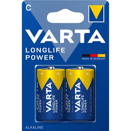Pilas VARTA Longlife Power C LR14 Blister 2
