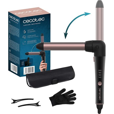 Rizador Pelo CECOTEC TwistWaves 25mm (A01_EU01_100003)