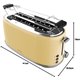 Tostadora CECOTEC 1600 Retro Double Beige (03233)