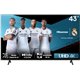 TV Hisense 43" 4K UHD WiFi Smart TV Negro (43A6N)