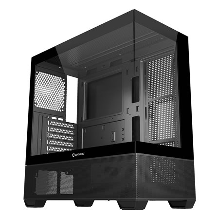 Caja Gaming UNYKA Revelat ATX ITX mATX Negra (UK121801)