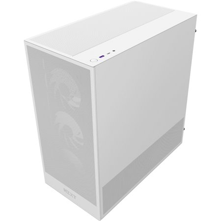 Caja NZXT H5 Flow RGB ATX EATX Blanca (CC-H52FW-R1)