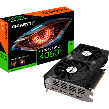 GIGABYTE RTX 4060Ti OC 8Gb GDDR6 (GV-N406TWF2OC-8GD)