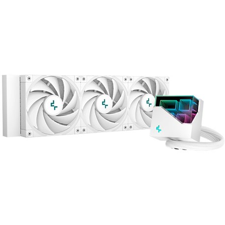 Ref. Líquida DeepCool RGB Blanca (R-LT720-WHAMNF-G-1)