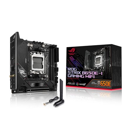 ASUS ROG STRIX B650E-I GAMING WIFI:(AM5) 2DDR5 Mini ITX