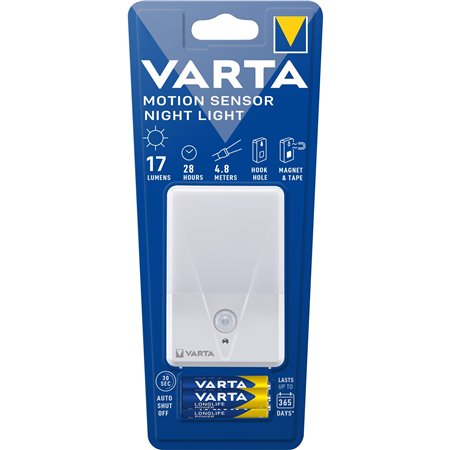 Lámpara Nocturna Varta LED 3xAAA Blanca (16624101421)