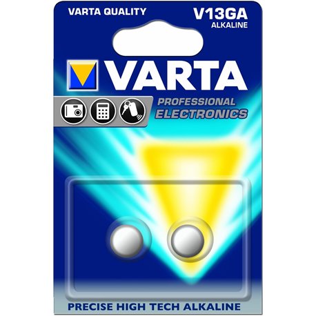 Pilas Varta Alkaline V13GA/LR44 Blister 2 (4276101402)