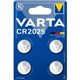 Pilas Varta Lithium Coin CR2025 Blister 4 (6025101404)