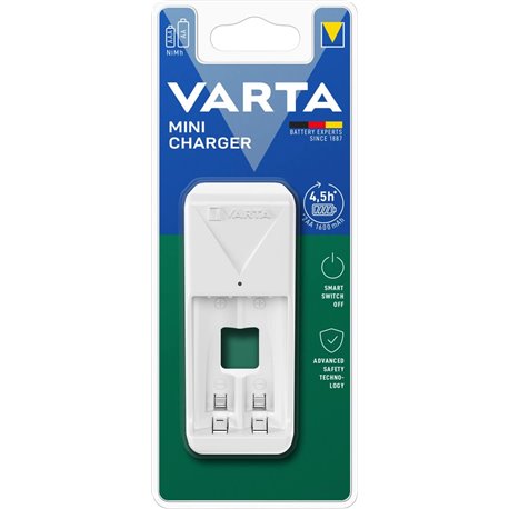 Cargador de Pilas VARTA Mini Charger para AA/AAA