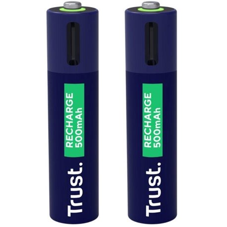 Pilas Trust Recargables AAA 2 Unidades (25585)