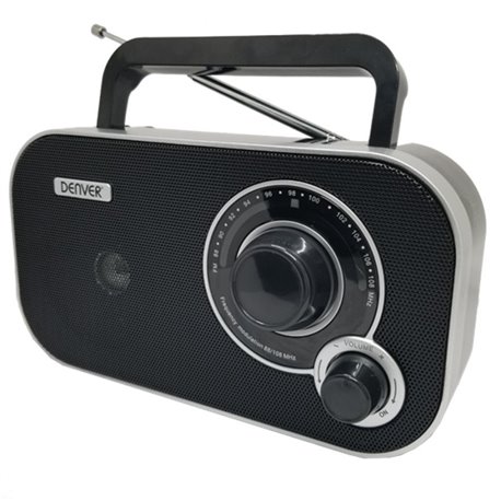Radio DENVER Analógica FM Negro (TR-51B)
