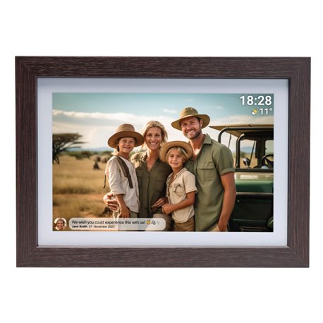 Marco Digital DENVER 10.1" IPS Madera (PFF-1042DWMK2)