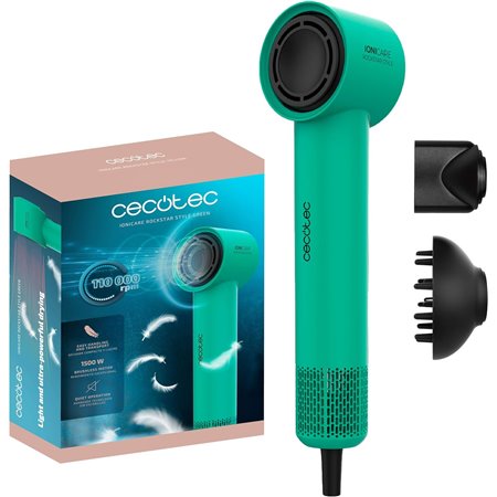 Secador CECOTEC RockStar Style Green (A01_EU01_100837)