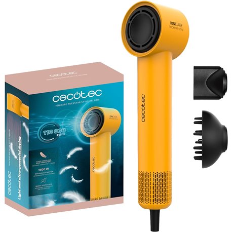 Secador CECOTEC RockStar Style Yellow (A01_EU01_100836)